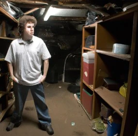Man Living In Parents Basement Artificial Intelligence