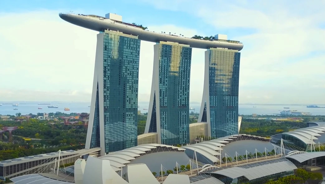 Infinity Pools Marina Bay Sands Singapore