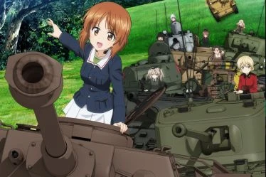 girls und panzer anime art