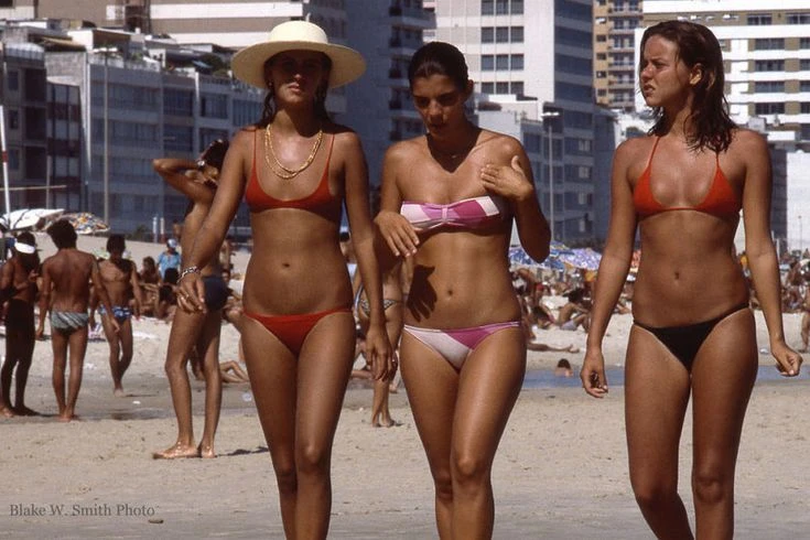 Vintage Thong Bikini Beach Culture Brazil