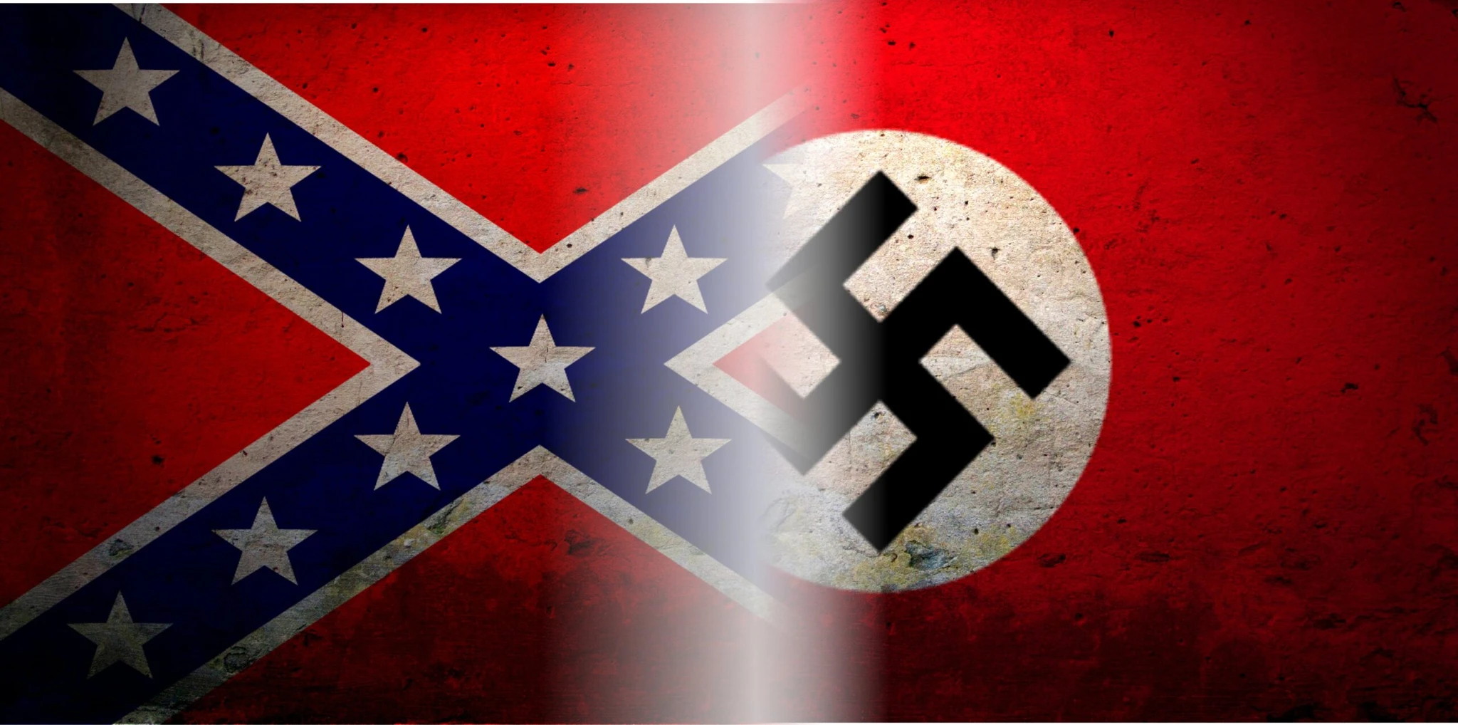 confederate states and third reich flag