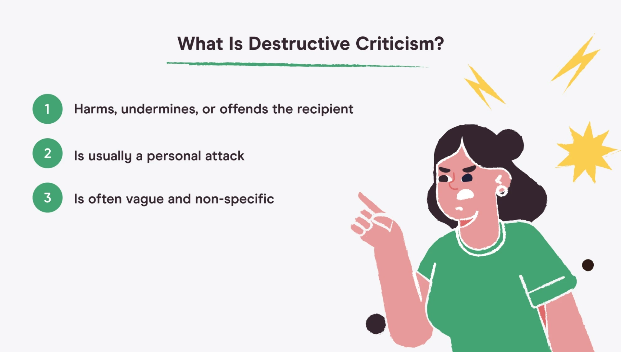 constructive criticism gaslighting