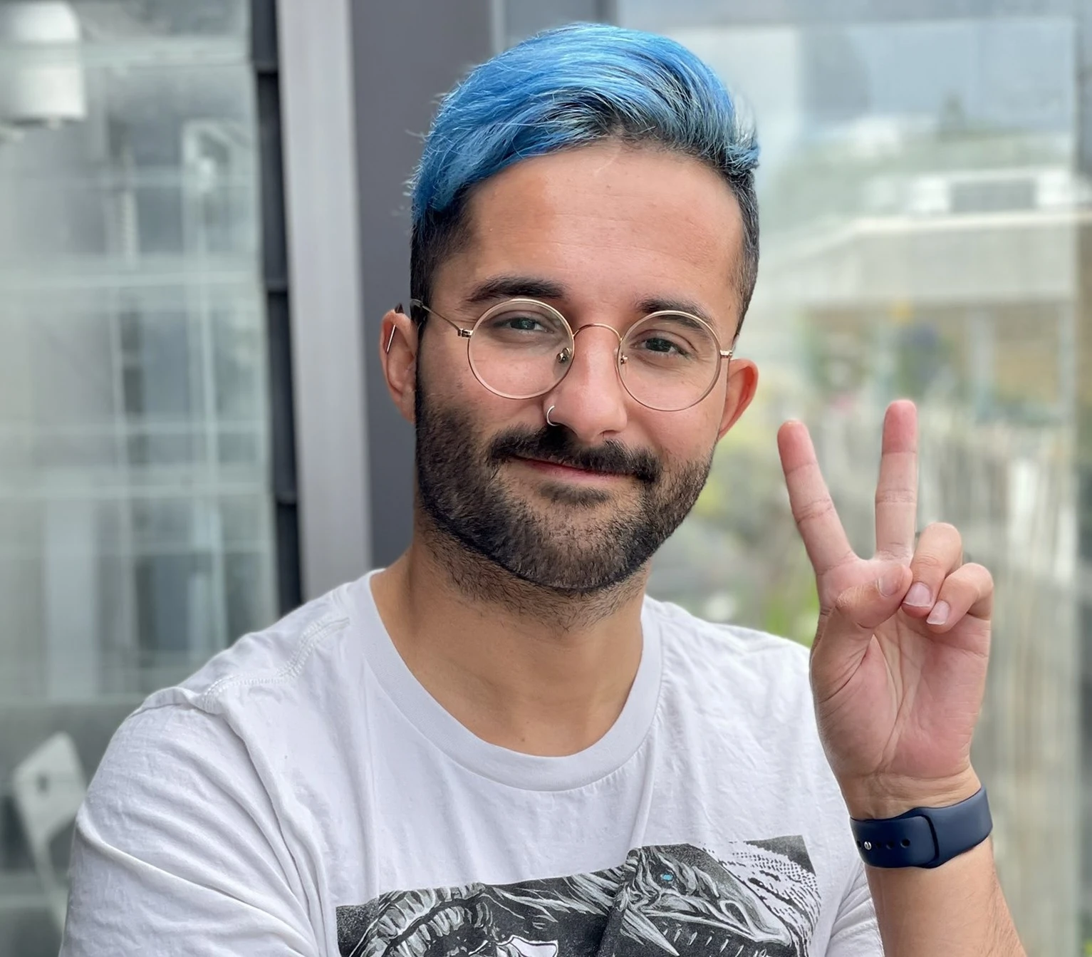 hair colors blue male