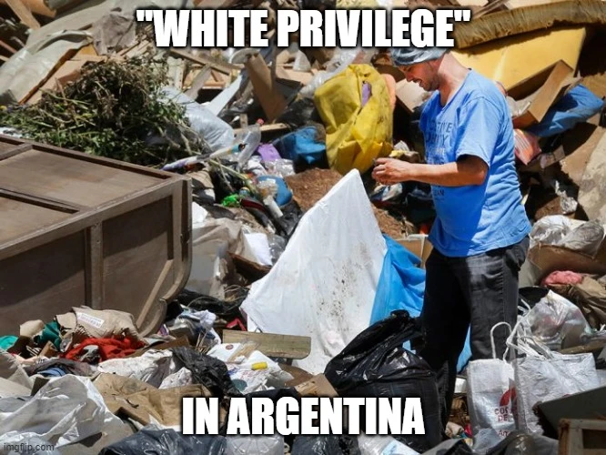 white privilege memes argentina inflation economy