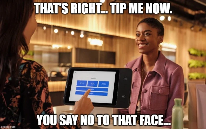 why tipping digital kiosks tipping fatigue store