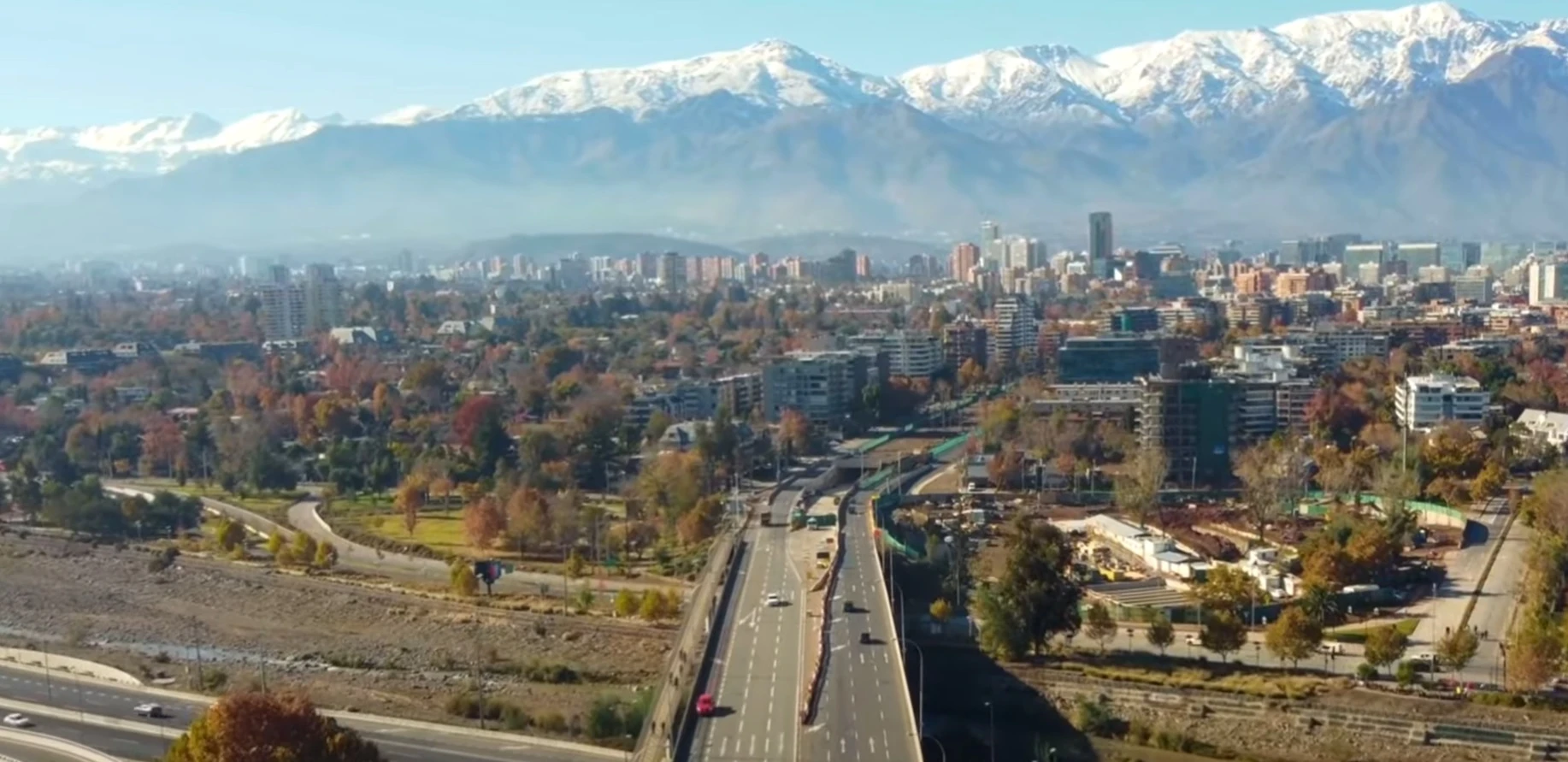 santiago vs buenos aires drone footage santiago chile