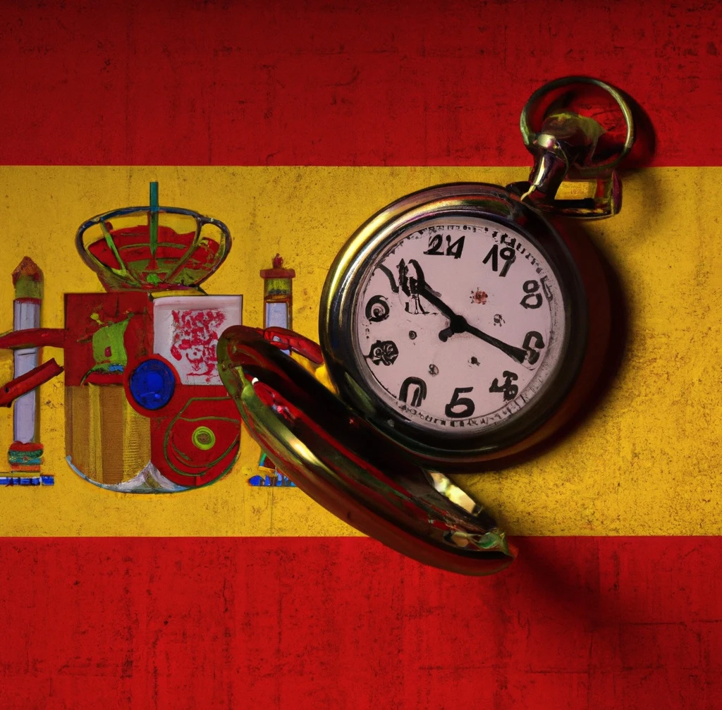 time in spain